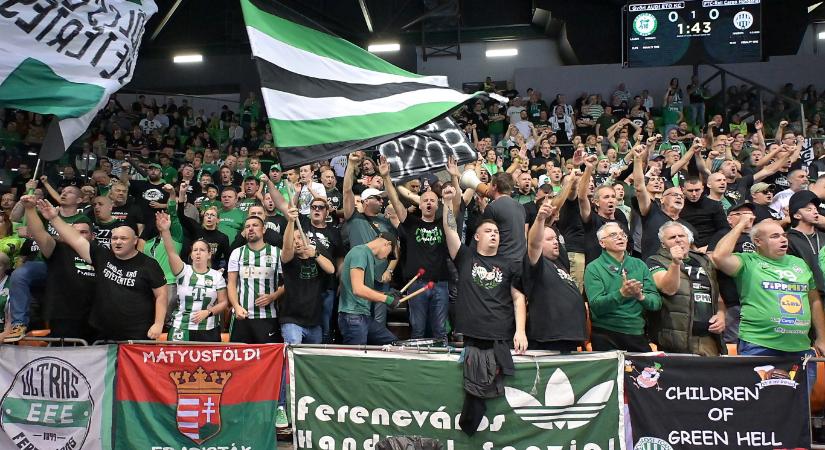 Fegyelmit indított a kéziszövetség a Győr–Ferencváros meccsen kifeszített botrányos molinó miatt
