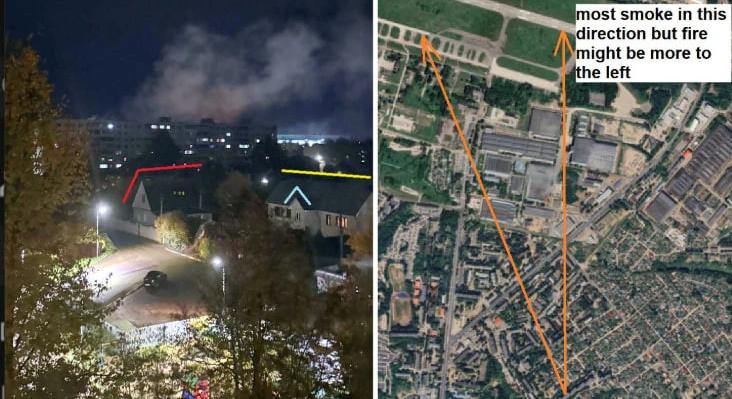 Robbanások egy szmolenszki Kh-59 rakétákat gyártó repülőgépgyár közelében