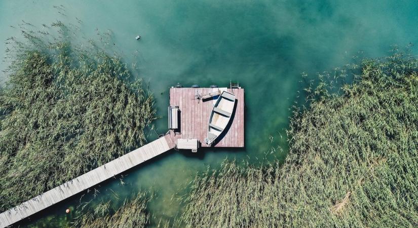 Elsüllyedt falut találtak a Balaton közepén
