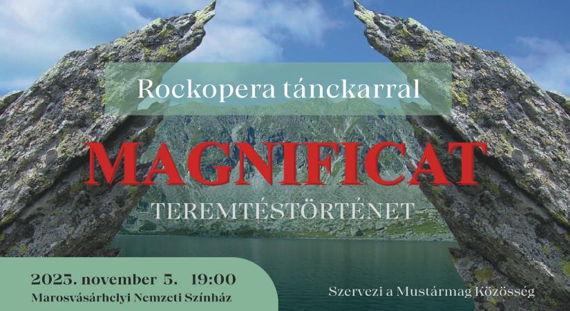 Bemutatják a MAGNIFICAT rockoperát Marosvásárhelyen