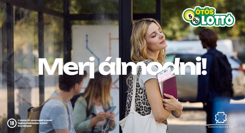 Merj álmodni! – megérkezett az Ötöslottó 2025-ös imázs kampánya