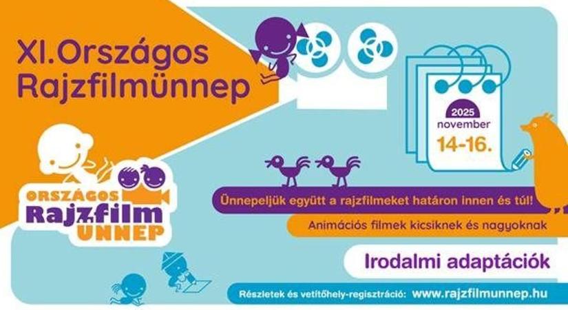 A rajzfilmünnep idén is sok-sok programmal és élménnyel várja a családokat