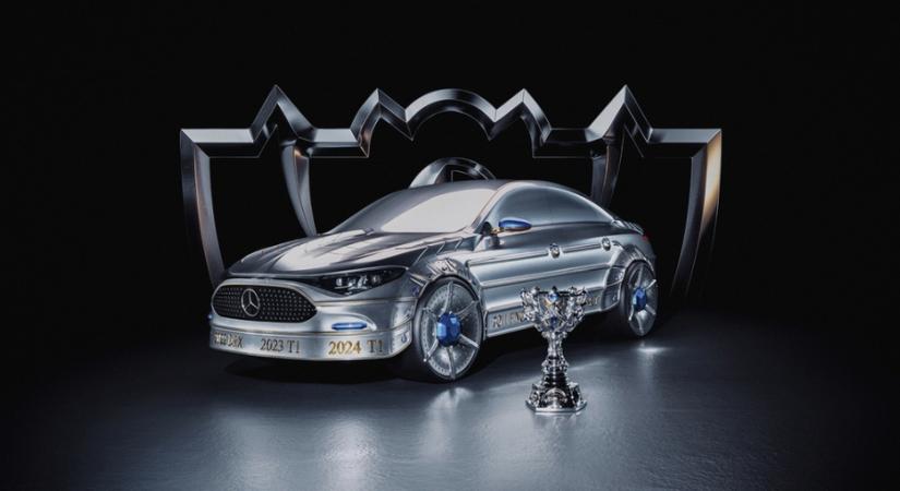 Akkora, mint egy valódi autó: izgalmas műalkotást készített a League of Legends apropóján a Mercedes!