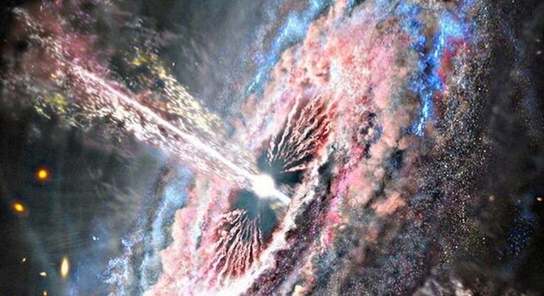 Felfedeztek egy új, szuperfényes galaxist, ami elképesztő ütemben termeli a csillagokat