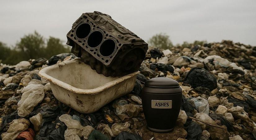 Hamvakat még nem, de más, nem mindennapi dolgot bőven találtak már a kukában