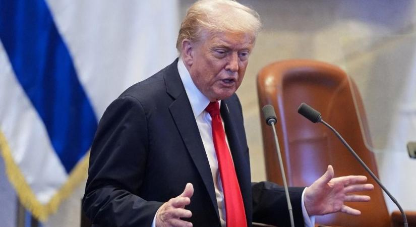 Új aranykort hozhat a béke a Közel-Keleten Donald Trump szerint