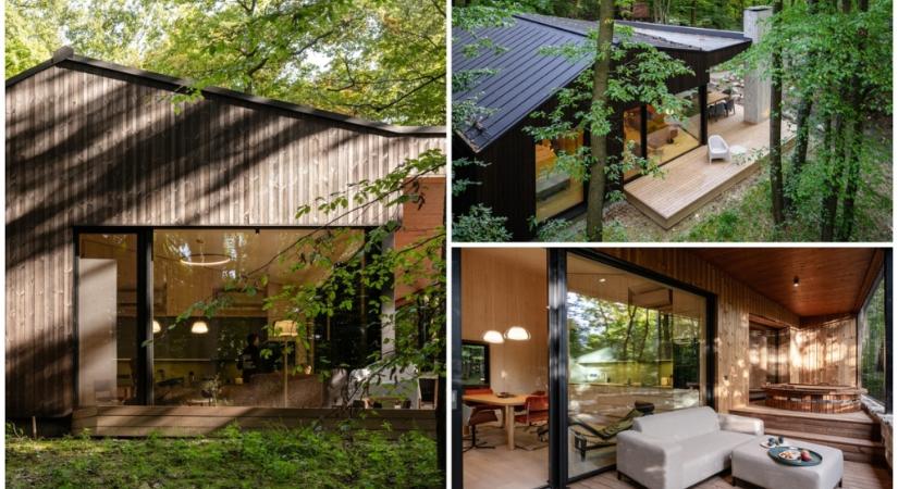 Pazar, 130 m2-es erdei villaépület skandináv stílusban: akár te is megszállhatsz itt!