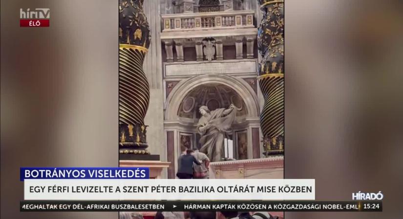 A hanyatló Nyugat új sportja? Újabb botrány a Vatikánban, a tiszteletlenségnek nincs határa  videó