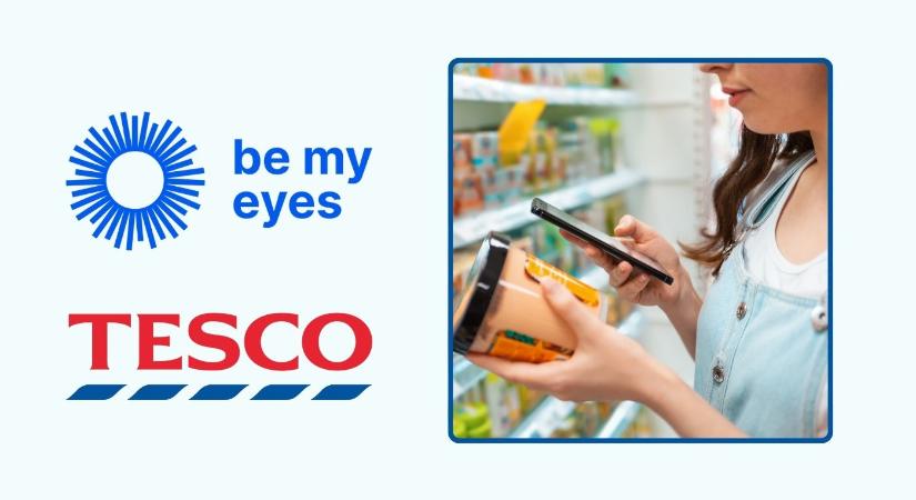 Új technológiával segíti a Tesco a látássérült vásárlókat az Egyesült Királyságban
