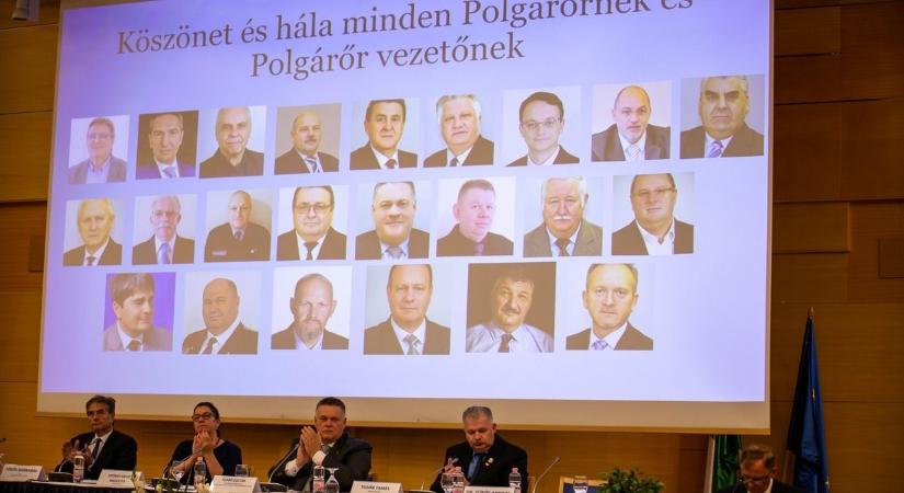 Szabolcs-Szatmár-Bereg vármegyei polgárőrök az OPSZ országos vezetésében