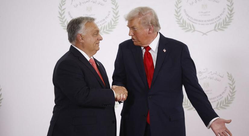 Trump a békecsúcs kellős közepén, az egész világ előtt egyszer csak hitet tett Orbán Viktor mellett: "Te fantasztikus vagy, lesz most egy választás, 100 százalékban melletted állunk"
