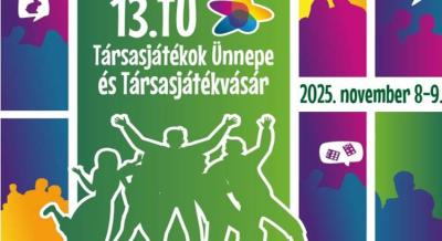 Társasjátékok Ünnepe és Társasjátékvásár, 2025. november 8-9.