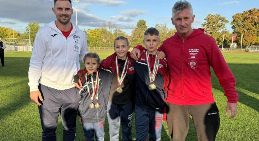 Atlétika – Halmozták az érmeket az ifjú hevesi sportolók