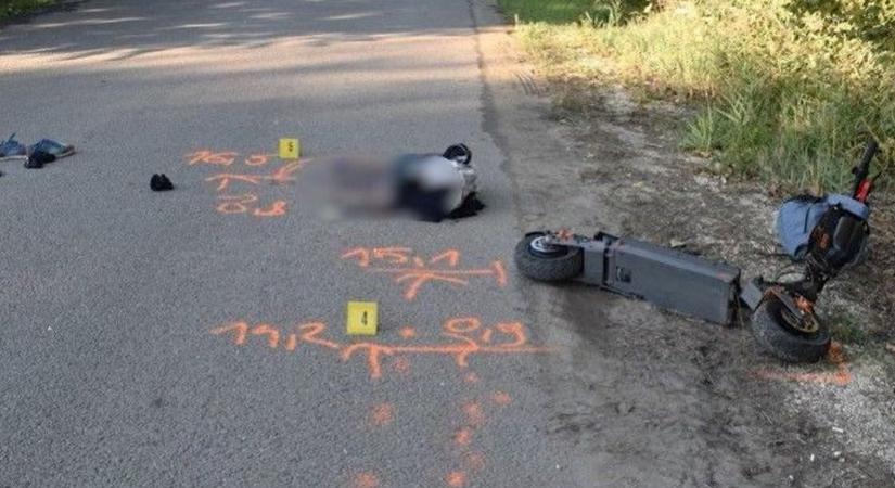 Meghalt egy rolleres, amikor elütött egy őzet, az állat sem élte túl