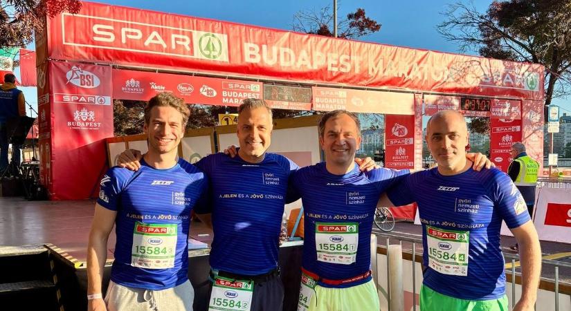 Spar Maratonon is tarolt a győri színház