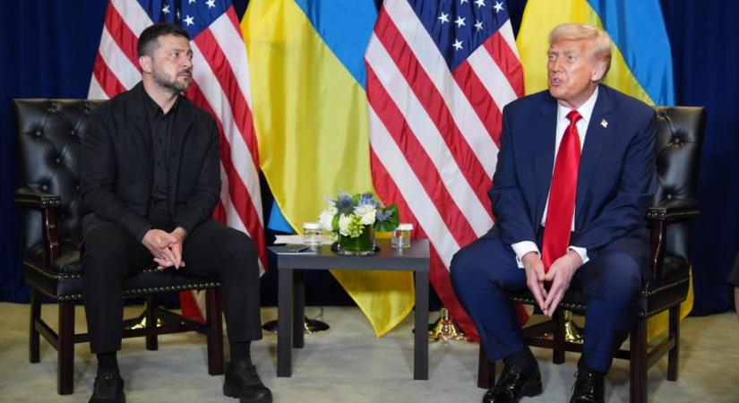 Donald Trump pénteken fogadja Volodimir Zelenszkij ukrán elnököt a Fehér Házban