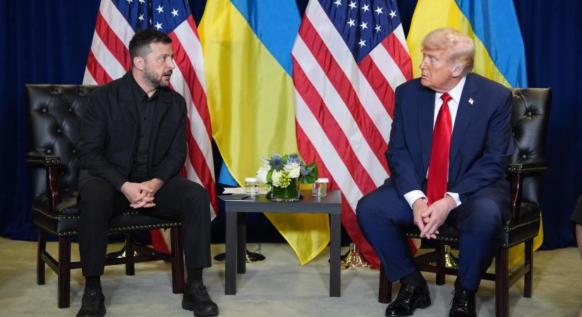 Donald Trump újra asztalhoz ül az ukrán elnökkel