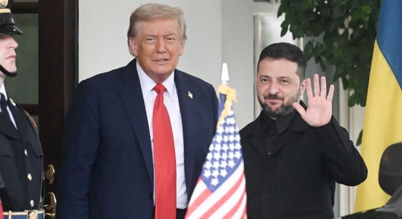 Trump ekkor fogadja Zelenszkijt a Fehér Házban