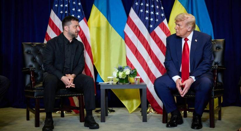 Donald Trump Ukrajnával folytatja: pénteken fogadja Volodimir Zelenszkijt, a fegyverszállításról tárgyalnak