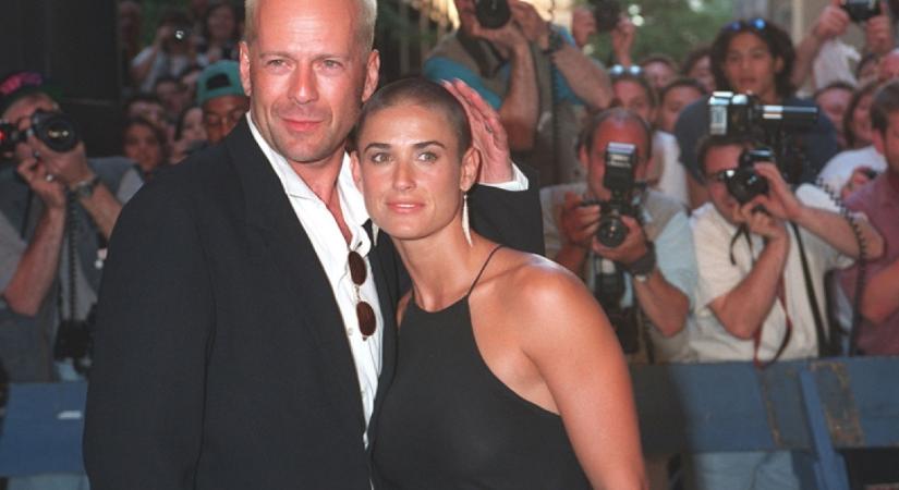 Olvadozik az internet Demi Moore és Bruce Willis ritkán látott unokájától: nem is lehet kérdés, kire hasonlít a kétéves Louetta - Fotók