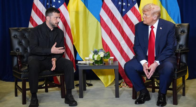 Donald Trump fogadja Zelenszkijt a Fehér Házban