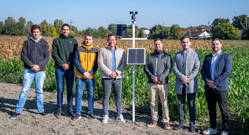 Meteorológiai állomást fejlesztettek a Széchenyi-egyetem kutatói