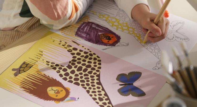 Az IKEA szavannás kollekciója, a SANDLÖPARE játék közben tanítja a gyerekeket a természet szeretetére