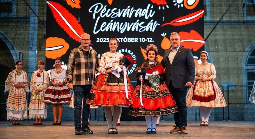 Sárközi lányok lettek a Pécsváradi Leányvásár legszebbjei (képgalériával)