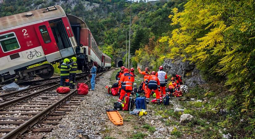 Őrizetbe vették a szlovákiai vonatbaleset egyik mozdonyvezetőjét