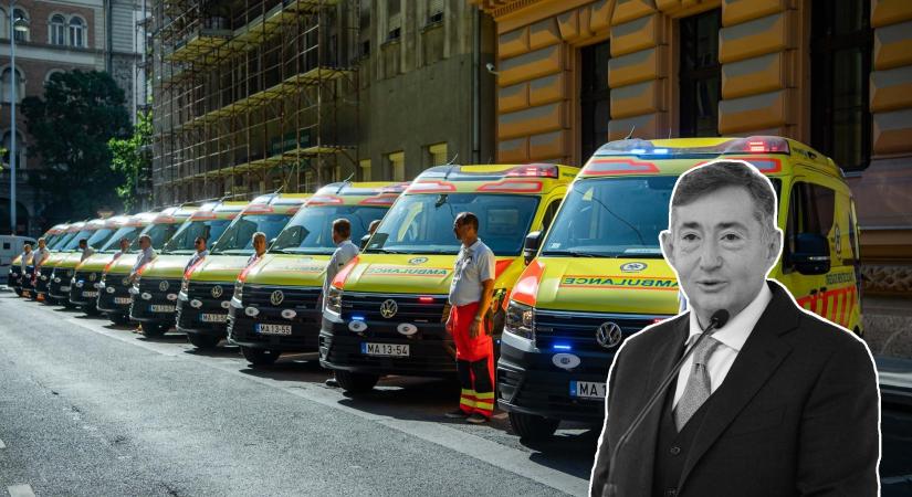 Mészáros Lőrinc autójavító cége nyerte az Országos Mentőszolgálat 10 milliárdos tenderét