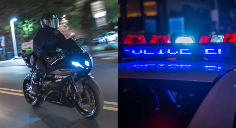 Súlyos balesetet szenvedett a Dancingmoto néven ismert TikTok-motoros, áthajtott rajta egy rendőrautó
