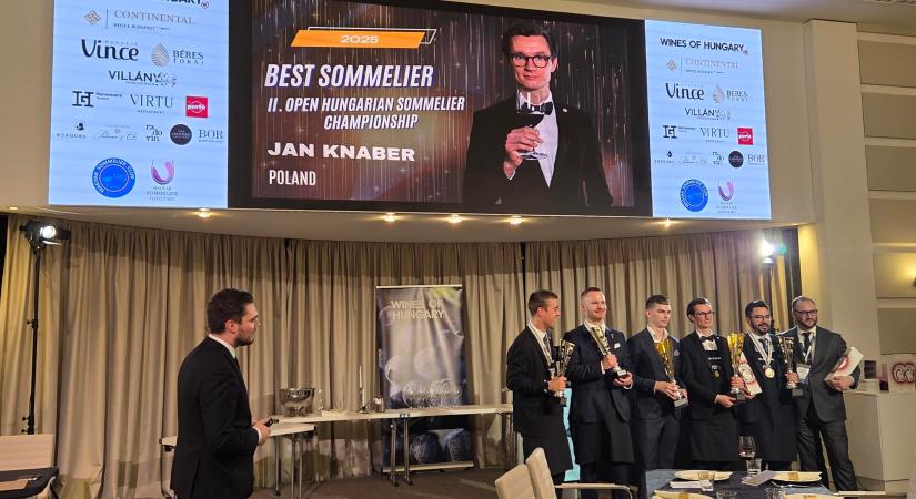 2025-ben is megválasztották Magyarország legjobb sommelier-jét!