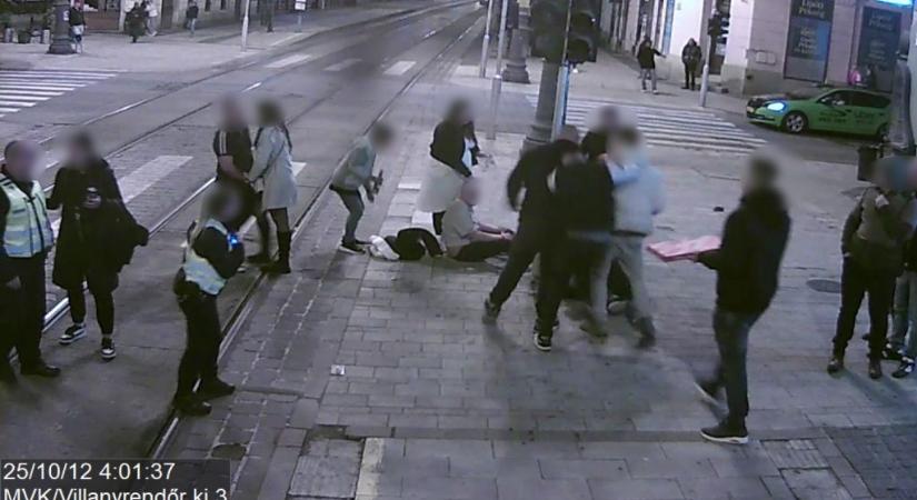 Tömegverekedés tört ki Miskolc belvárosában