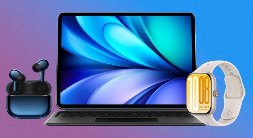 Bejelentették a Vivo Pad 5e táblagépet, a Watch GT 2 okosórát és a TWS 5 vezeték nélküli fülhallgatót is