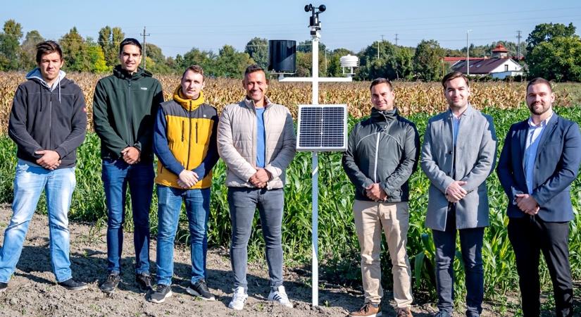Forradalmi magyar fejlesztés! Ez az okos időjárás-állomás megváltoztatja a mezőgazdaságot!