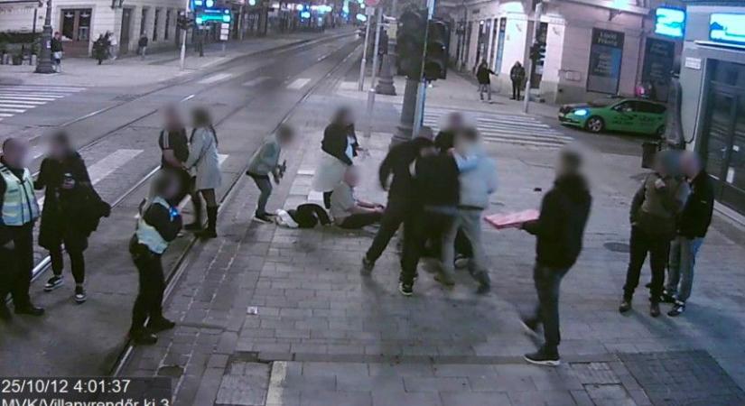 Tömegverekedés Miskolcon: segített a térfigyelő