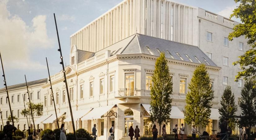 Így alakulna át a debreceni Wolff-palota