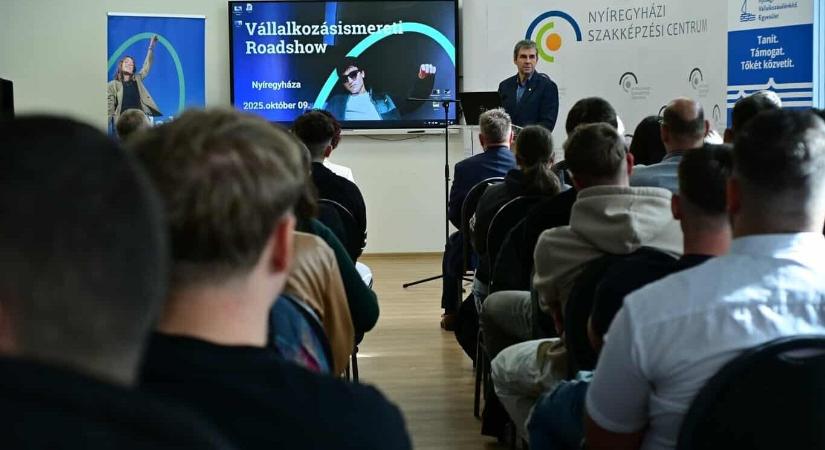 Vállalkozó kedvű fiatalok figyelem: folytatódott a roadshow