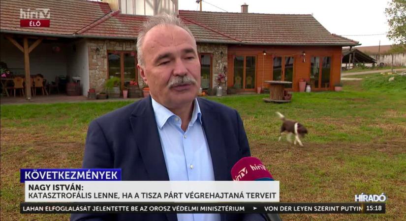 Nagy István: Katasztrofális lenne, ha a Tisza párt végrehajtaná terveit Magyarországon  videó