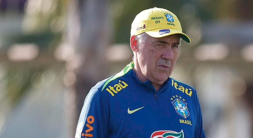 Váratlanul cumirollerre szálltak Carlo Ancelotti brazil sztárjai