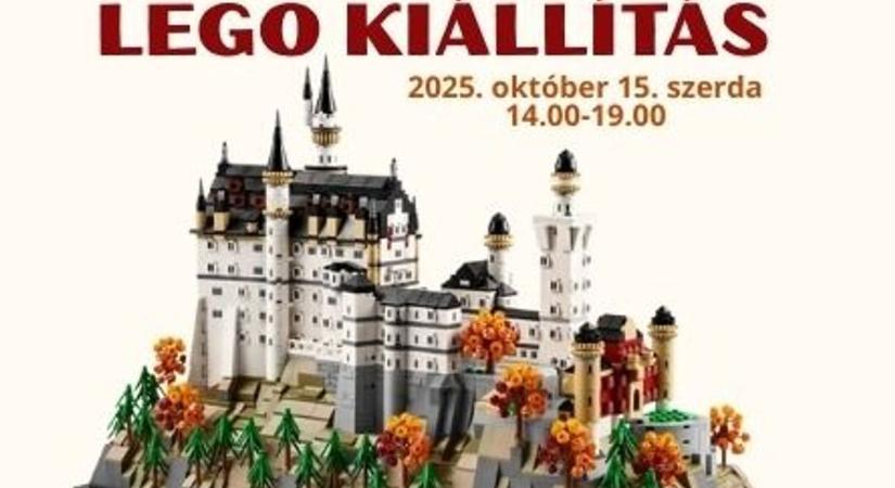 Lego kiállításon a kockacsodák