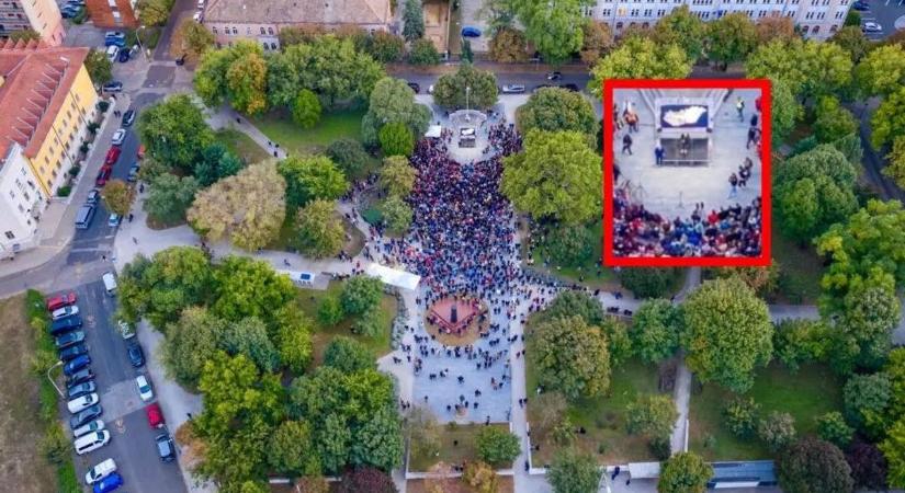 Kispályás csapat után a tér megtöltése sem ment a Tisza Pártnak Pécsen