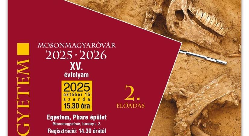 Nyugdíjas egyetemen a régészeti állatcsontokról