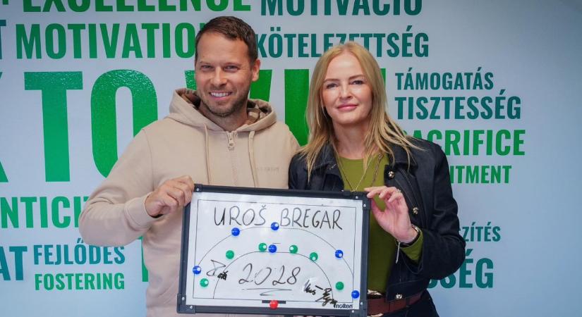 Uros Bregar 2028-ig hosszabbított a Győri Audi ETO KC csapatánál