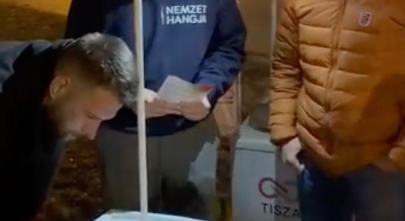 Az újpalotai Tisza-sziget vezetője is aláírta a Fidesz ívét
