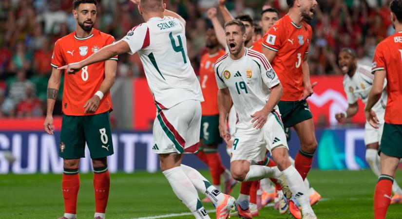 Most Ronaldo sem volt elég, drámai magyar pontmentés Portugáliában