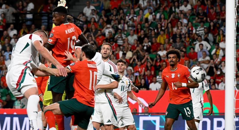 Történelmi bravúr! Szoboszlai-góllal lopott pontot a magyar válogatott Portugáliából - videó