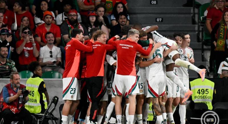 Vb-selejtező: Pontot raboltak Szoboszlaiék Lisszabonban