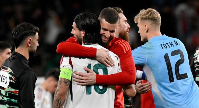 „Szerencsém volt a végén, mert annyira elfáradtam, hogy nem bírtam a rövidre menni!” – Szoboszlai a döntetlent érő góljáról