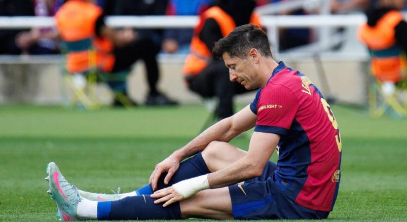 Lewandowski sérülése miatt kihagyhatja a Real Madrid elleni rangadót